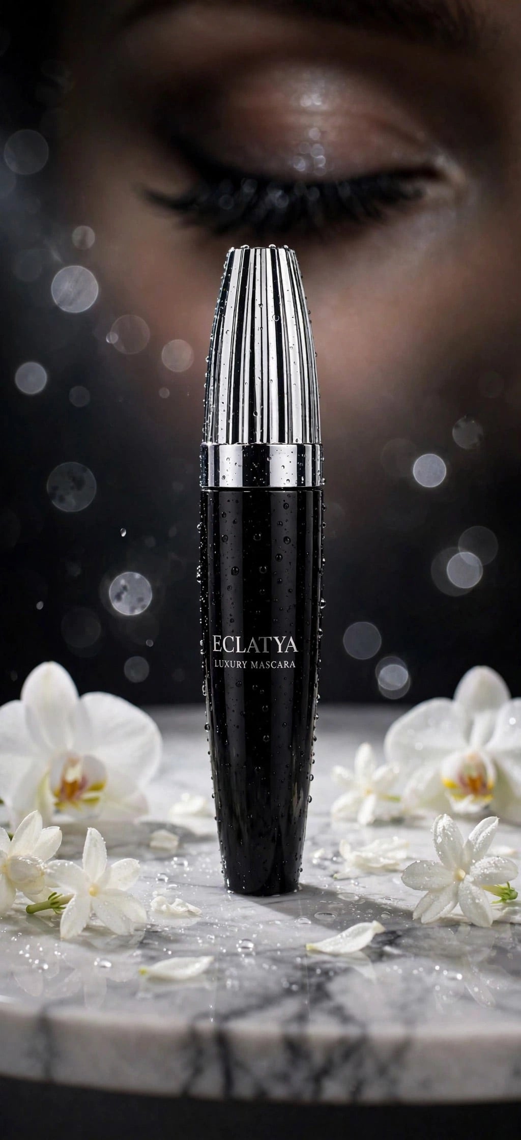 Mascara 4D Waterproof ECLATYA BEAUTY-Volume & Longueur extrême